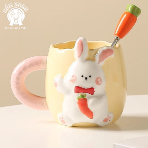 Cốc Gốm Hình Thú Cưng