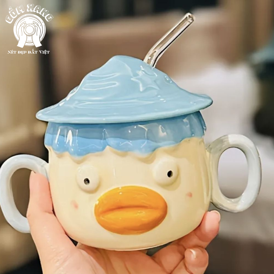 Cốc Gốm Hình Thú Cưng