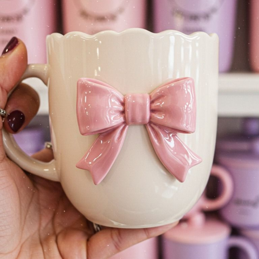 Cốc Handmade Hình Nơ - Ảnh 3