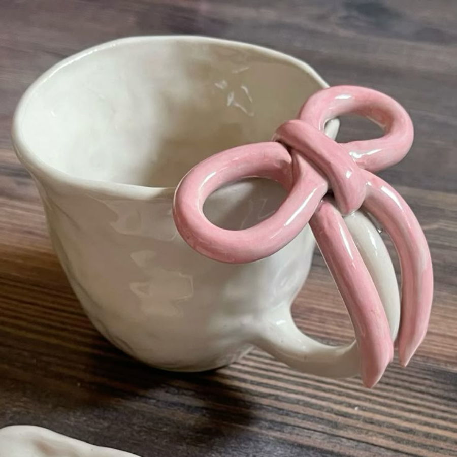 Cốc Handmade Hình Nơ - Ảnh 4